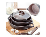 AMBITION Garnek z pokrywa 20 cm / 2,3 l Geo 34184 - 1466409 - zdjęcie 2